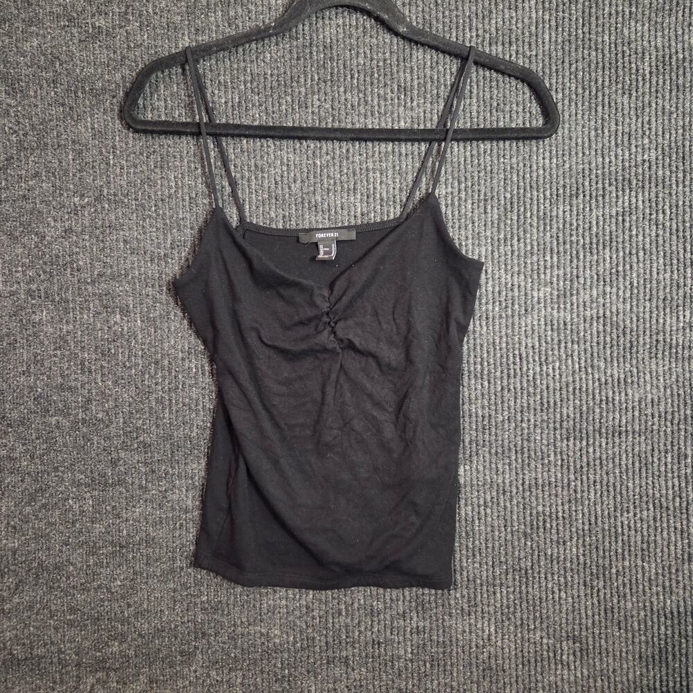 Whimsygoth Romantic Black Cami Medium Dark Coquette Rushed Bust Y2k